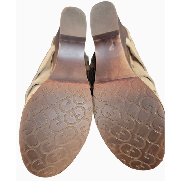 UGG Womens Leather Clogs Size 9 Light Tan - Picture 7 of 16